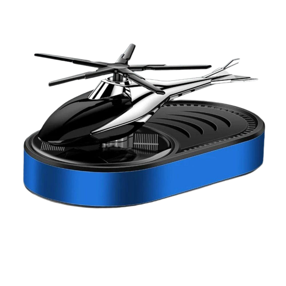 Odorizant Auto Solar cu Design Elicopter – Aromă Premium & Funcționare Automată