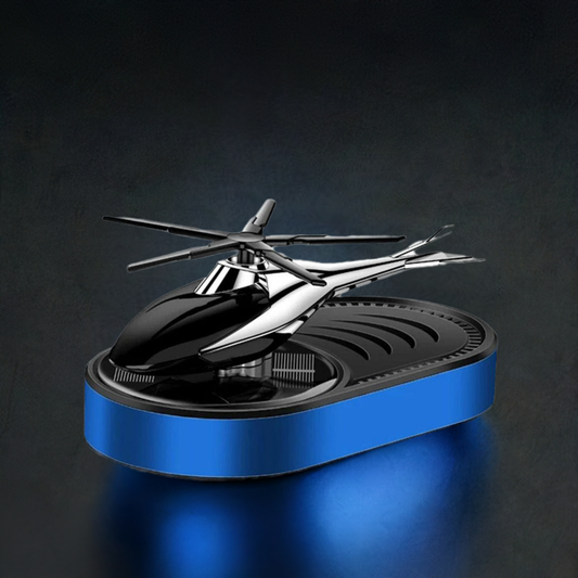 Odorizant Auto Solar cu Design Elicopter – Aromă Premium & Funcționare Automată