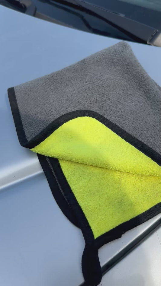 Lavetă microfibră auto – două fețe, ultra absorbantă